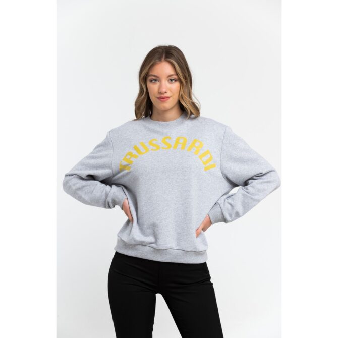 Trussardi 36F000321T002191_E510MelangeGreyPrintYellow